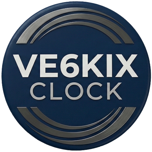 VE6KIX Clock
